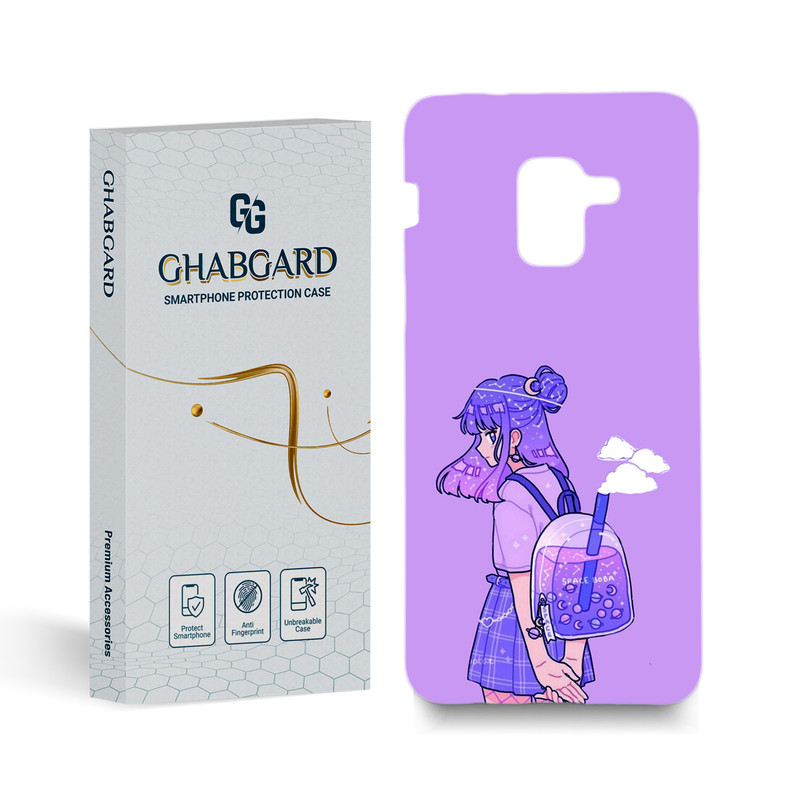 کاور قاب گارد مدل دخترانه مناسب برای گوشی موبایل سامسونگ Galaxy A8 2018