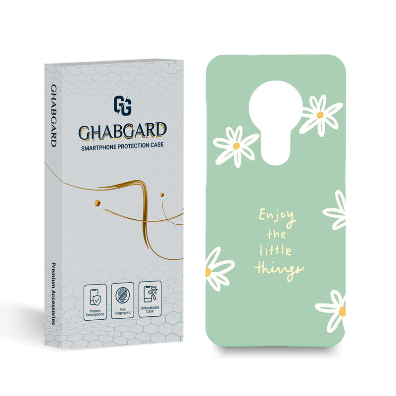 کاور قاب گارد مدل گل مناسب برای گوشی موبایل نوکیا 7.2 / 6.2