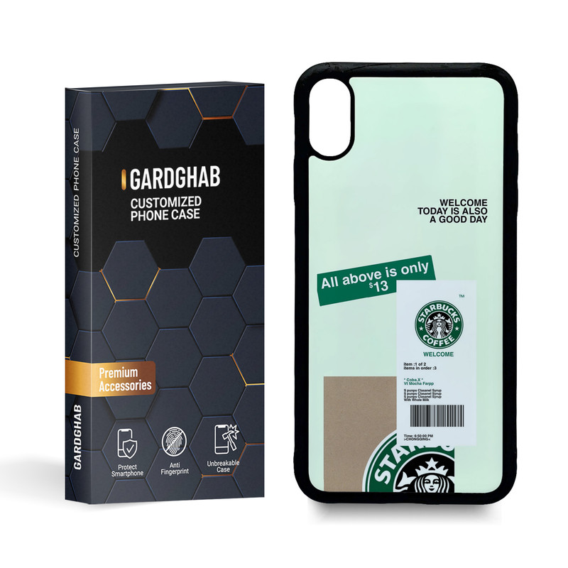 کاور گارد قاب مدل ساده مناسب برای گوشی موبایل اپل iphone xs max