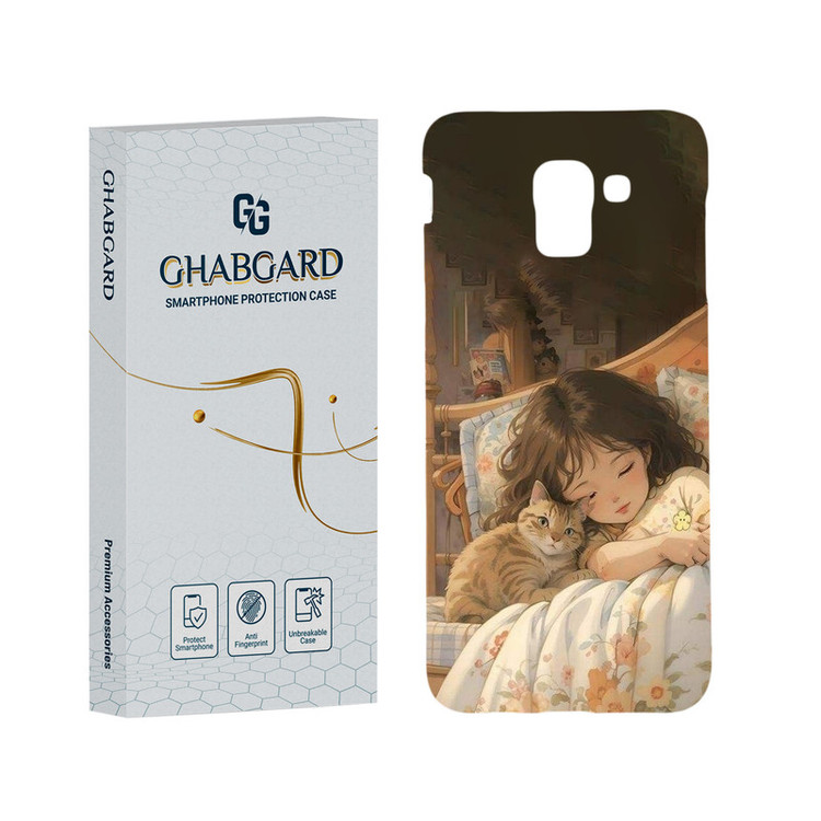 کاور قاب گارد مدل دخترانه مناسب برای گوشی موبایل سامسونگ Galaxy J6