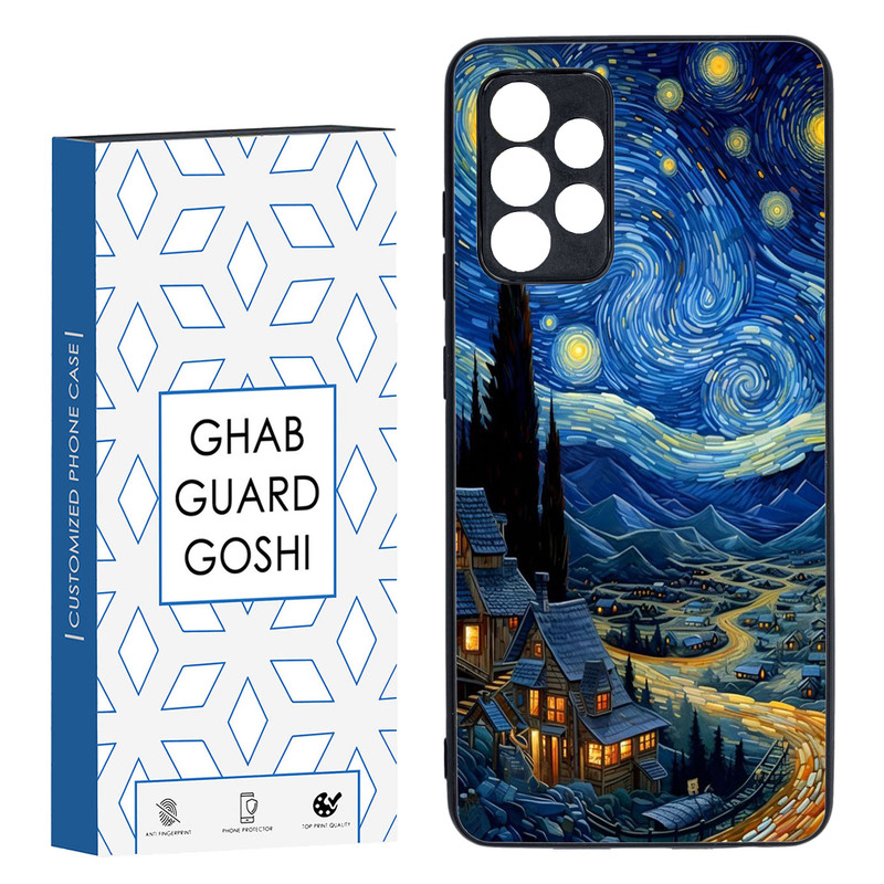 کاور قاب گارد گوشی طرح ونگوگ کد TPU-069 مناسب برای گوشی موبایل سامسونگ Galaxy A52