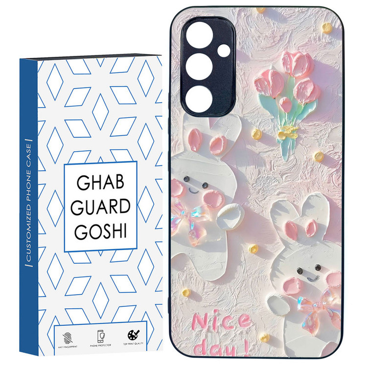 کاور قاب گارد گوشی طرح گل کد TPU-214 مناسب برای گوشی موبایل سامسونگ Galaxy A34