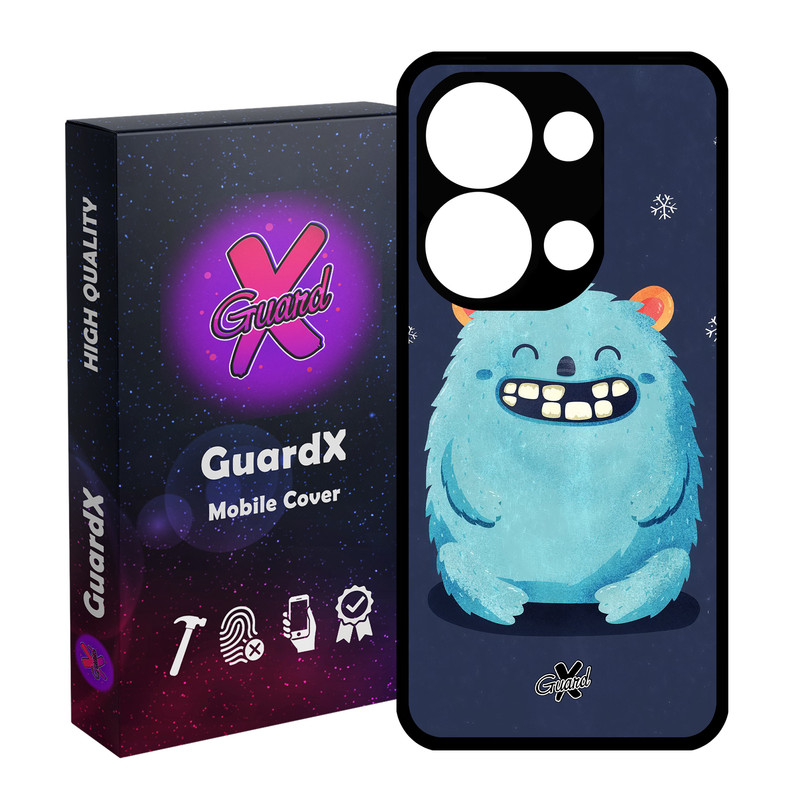 کاور گارد ایکس طرح Pet مدل Glass10188 مناسب برای گوشی موبایل شیائومی Poco X6 5G / Note 13 Pro 5G