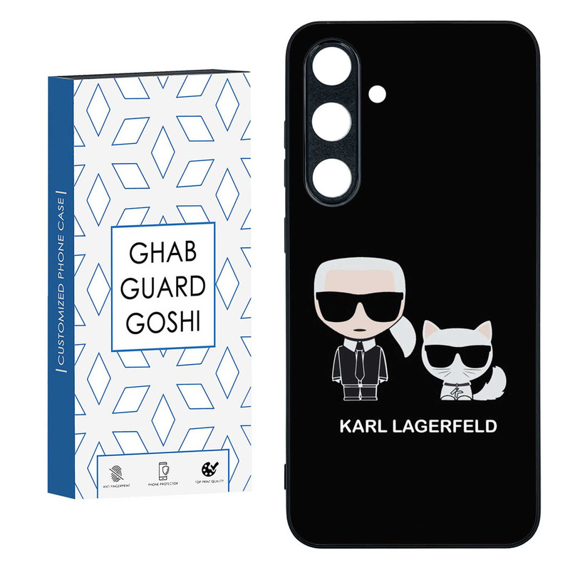 کاور قاب گارد گوشی طرح karl کد TPU-042 مناسب برای گوشی موبایل سامسونگ GALAXY S24 FE