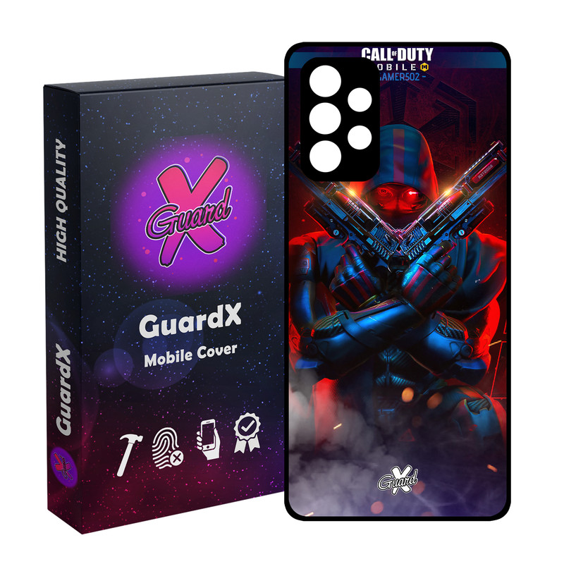 کاور گارد ایکس طرح Call Of Duty مدل Glass10388 مناسب برای گوشی موبایل سامسونگ Galaxy A52