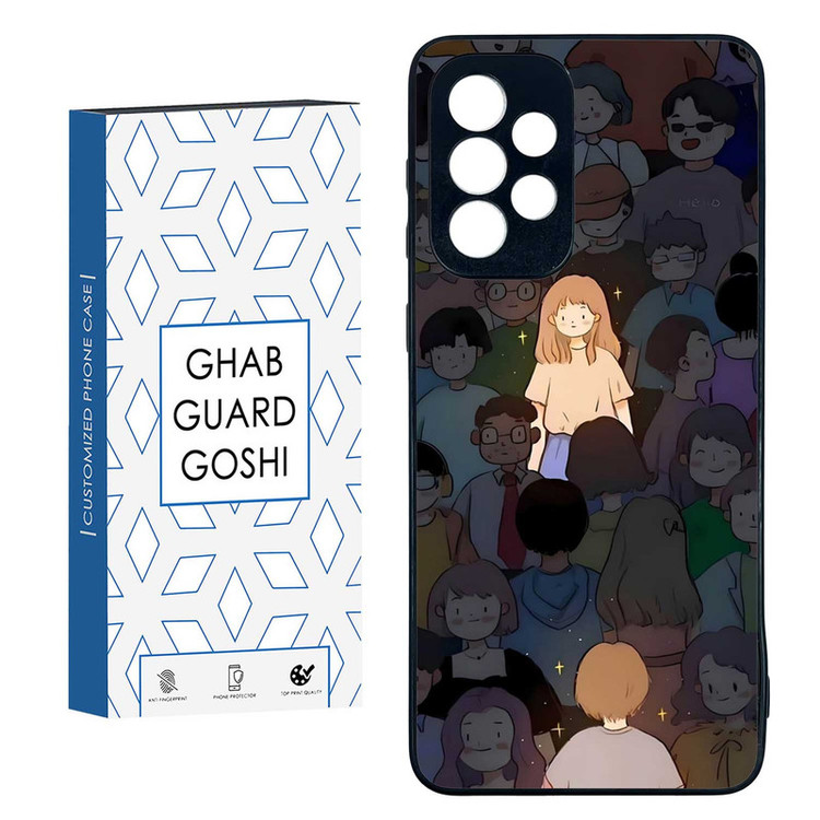 کاور قاب گارد گوشی طرح دخترانه کد TPU-061 مناسب برای گوشی موبایل سامسونگ GALAXY A33