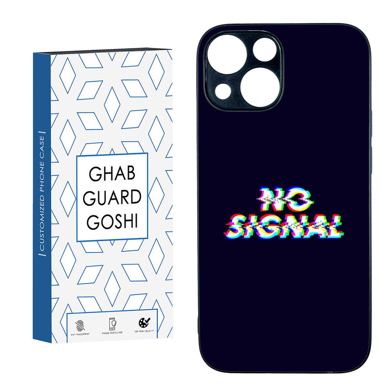 کاور قاب گارد گوشی طرح no signal کد TPU-193 مناسب برای گوشی موبایل اپل IPHONE 13 MINI