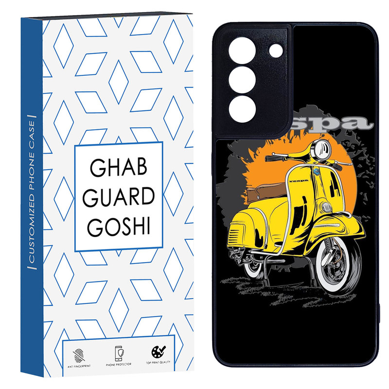 کاور قاب گارد گوشی طرح موتور وسپا کد TPU-161 مناسب برای گوشی موبایل سامسونگ Galaxy S21 fe