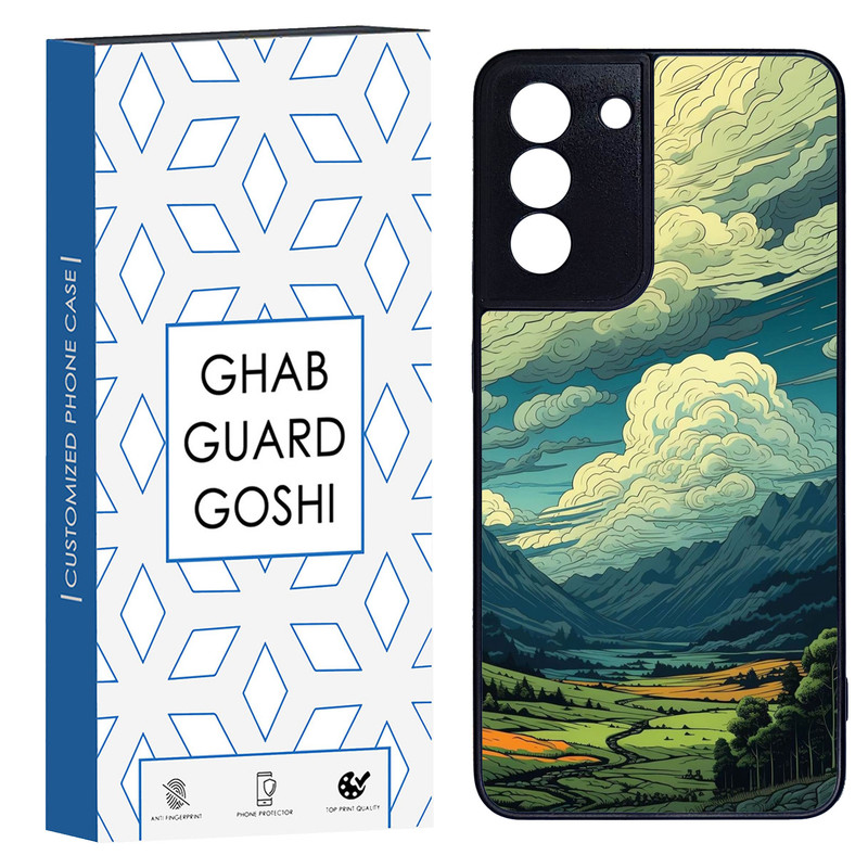 کاور قاب گارد گوشی طرح منظره کد TPU-172 مناسب برای گوشی موبایل سامسونگ Galaxy S21 fe