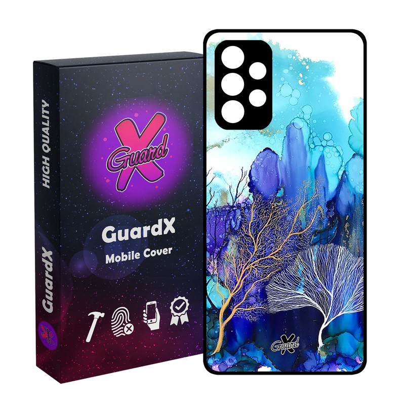 کاور گارد ایکس طرح آبرنگی مدل Glass10292 مناسب برای گوشی موبایل سامسونگ Galaxy A52