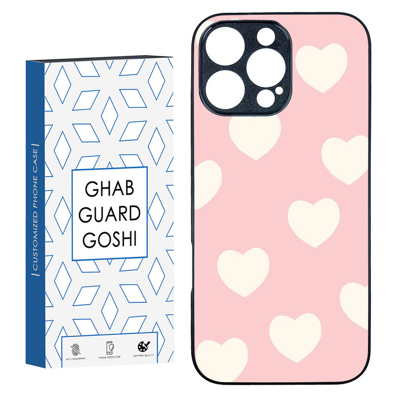 کاور قاب گارد گوشی طرح قلب کد TPU-044 مناسب برای گوشی موبایل اپل Iphone 16 Pro Max
