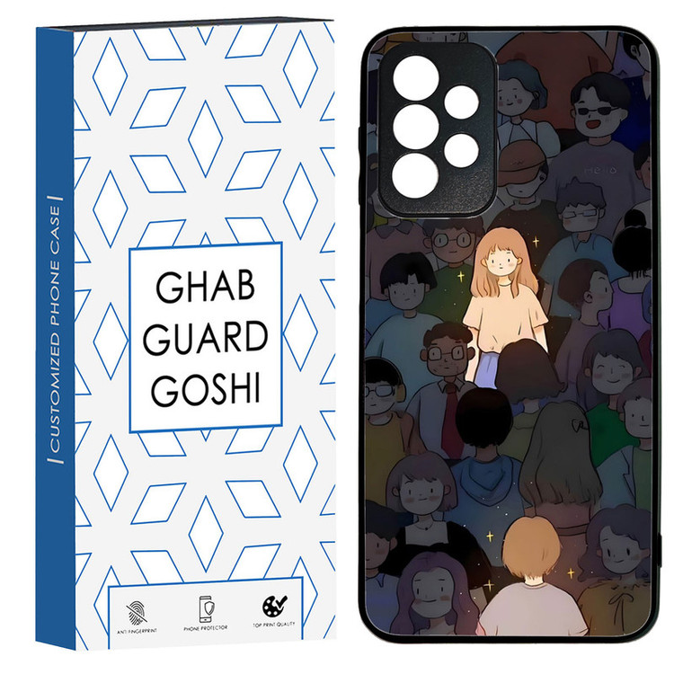 کاور قاب گارد گوشی طرح ست دخترانه کد TPU-061 مناسب برای گوشی موبایل سامسونگ Galaxy A73