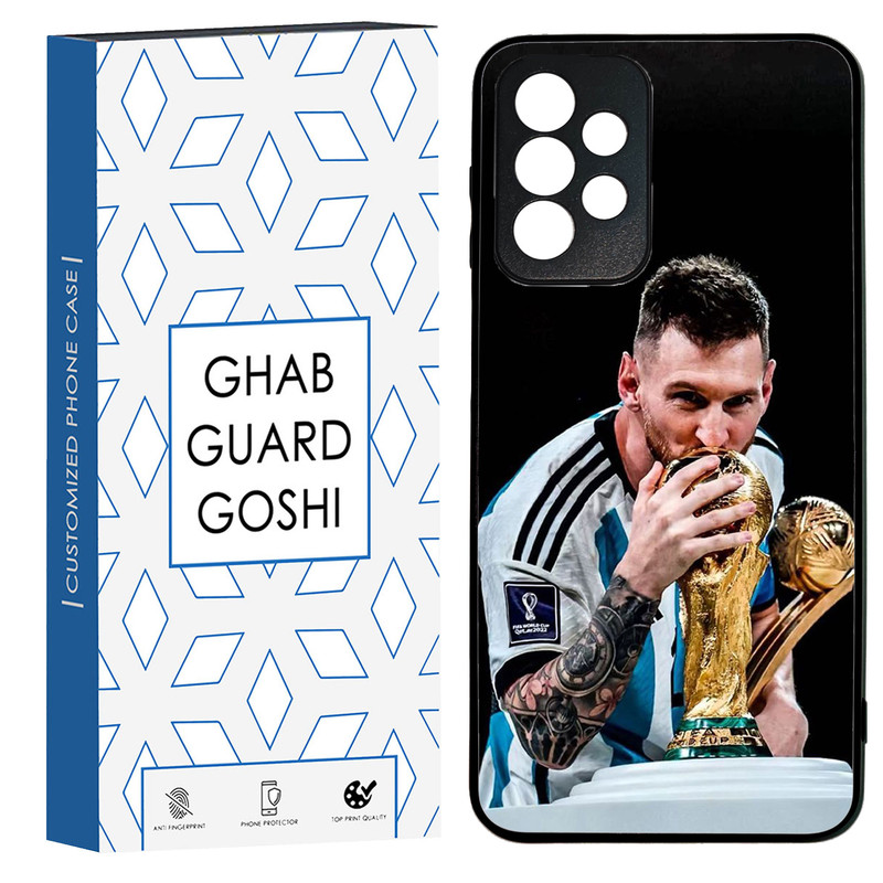 کاور قاب گارد گوشی طرح مسی کد TPU-085 مناسب برای گوشی موبایل سامسونگ Galaxy A73