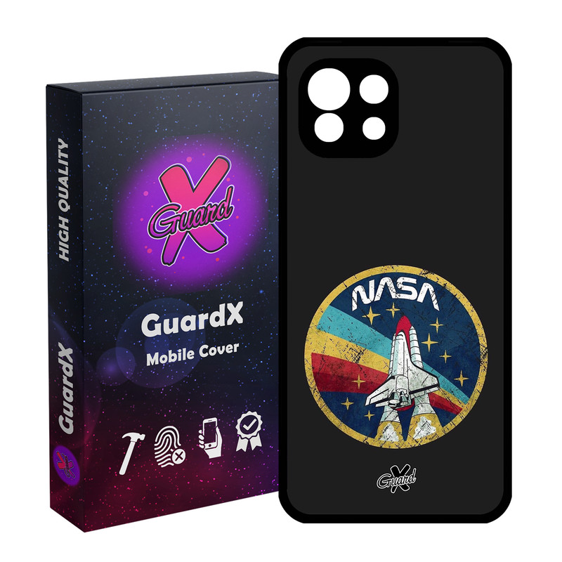 کاور گارد ایکس طرح Nasa مدل Glass10087 مناسب برای گوشی موبایل شیائومی Mi 11 Lite