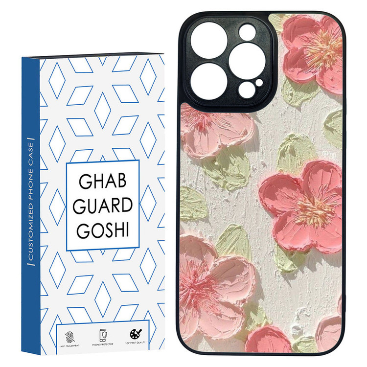 کاور قاب گارد گوشی طرح گل کد TPU-282 مناسب برای گوشی موبایل اپل Iphone 14 PRO MAX