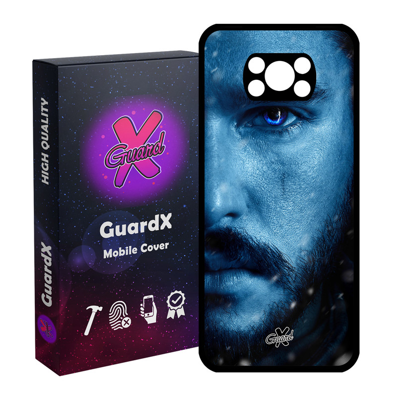کاور گارد ایکس طرح Jon Snow مدل Glass10203 مناسب برای گوشی موبایل شیائومی Poco X3 / Poco X3 NFC