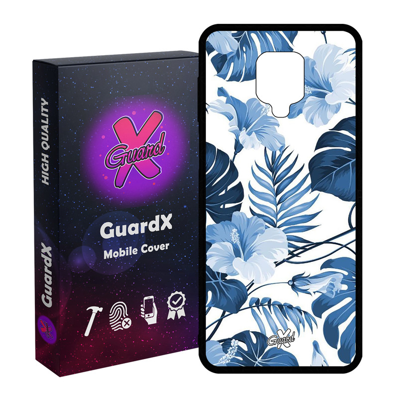 کاور گارد ایکس طرح Flower مدل Glass50354 مناسب برای گوشی موبایل شیائومی Redmi Note 9S / Note 9 Pro / Note 9 Pro Max
