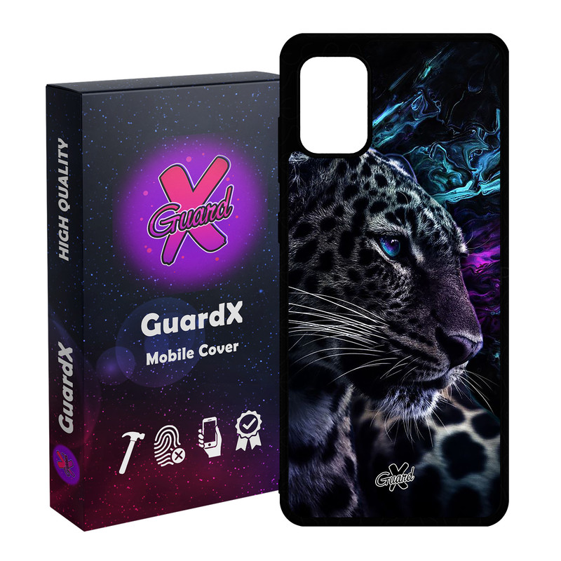 کاور گارد ایکس طرح پلنگ مدل Glass10250 مناسب برای گوشی موبایل سامسونگ Galaxy A51