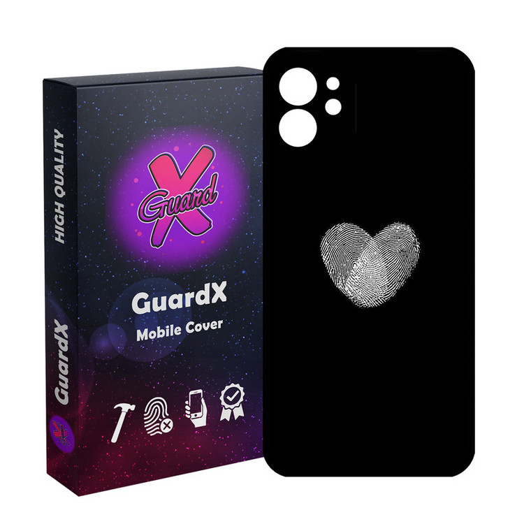 کاور گارد ایکس طرح اثر انگشت مدل Glass10727 مناسب برای گوشی موبایل اپل iPhone 11