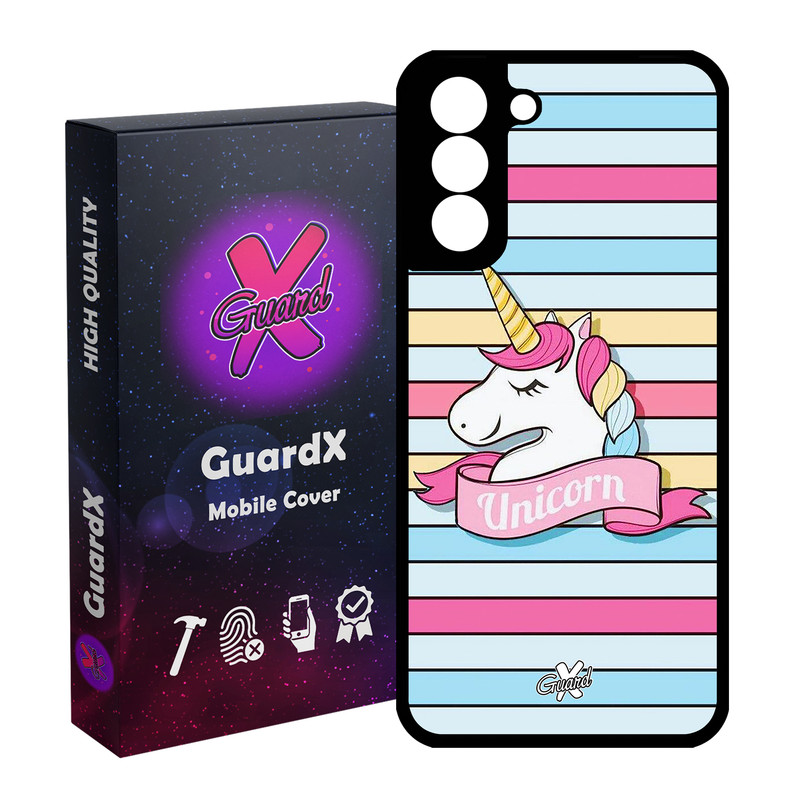 کاور گارد ایکس طرح Unicorn مدل Glass10018 مناسب برای گوشی موبایل سامسونگ Galaxy S21 FE