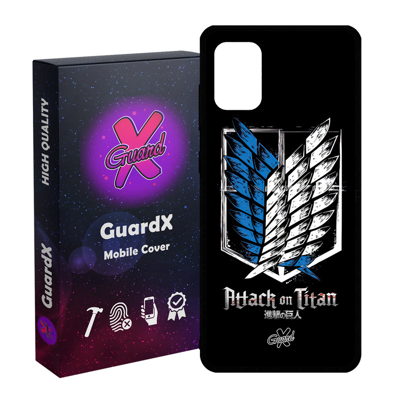 کاور گارد ایکس طرح Attack on Titan Anime مدل Glass10448 مناسب برای گوشی موبایل سامسونگ Galaxy A31