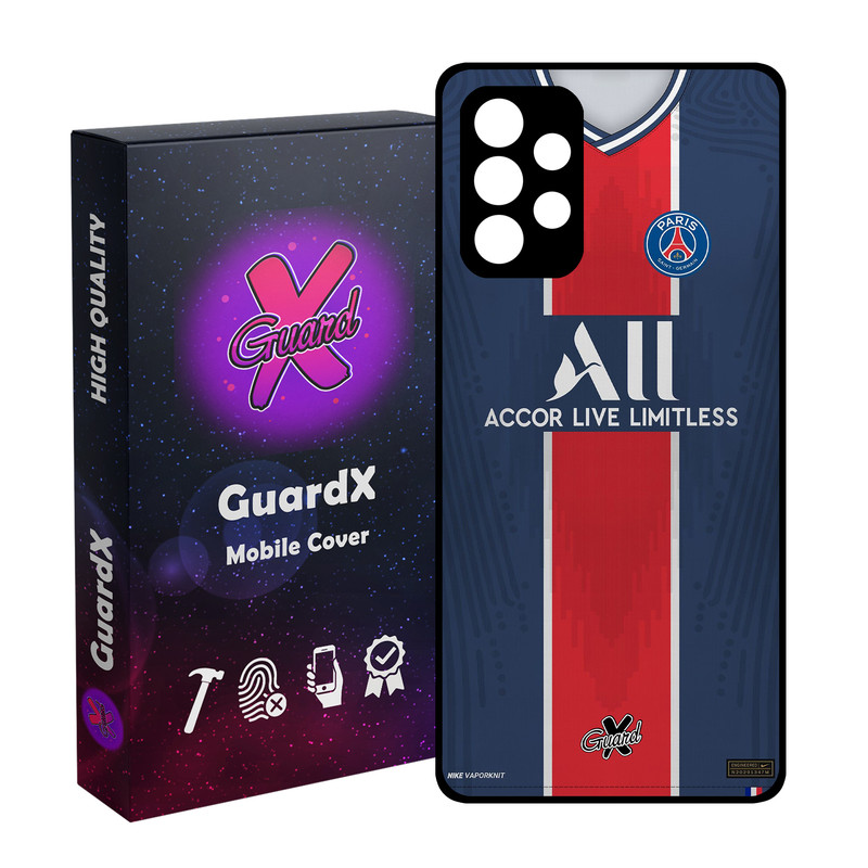 کاور گارد ایکس طرح PSG مدل Glass10255 مناسب برای گوشی موبایل سامسونگ Galaxy A53