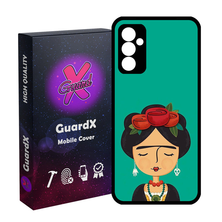 کاور گارد ایکس طرح دختر مدل Glass10783 مناسب برای گوشی موبایل سامسونگ Galaxy A15 4G / A15 5G
