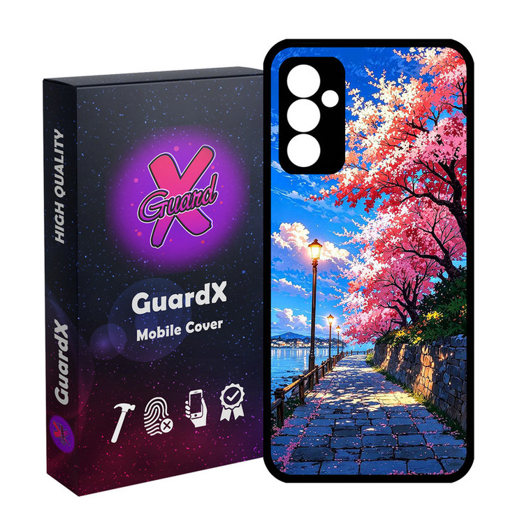کاور گارد ایکس طرح جاده دریا مدل Glass10791 مناسب برای گوشی موبایل سامسونگ Galaxy A54 / A54 5G