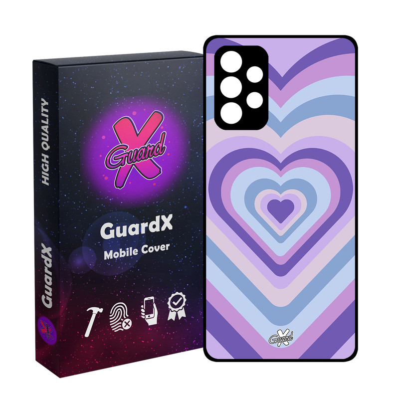 کاور گارد ایکس طرح قلب مدل Glass10534 مناسب برای گوشی موبایل سامسونگ Galaxy A33 5G