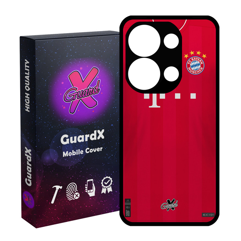 کاور گارد ایکس طرح بایرن مونیخ مدل Glass10231 مناسب برای گوشی موبایل شیائومی Poco X6 5G / Note 13 Pro 5G