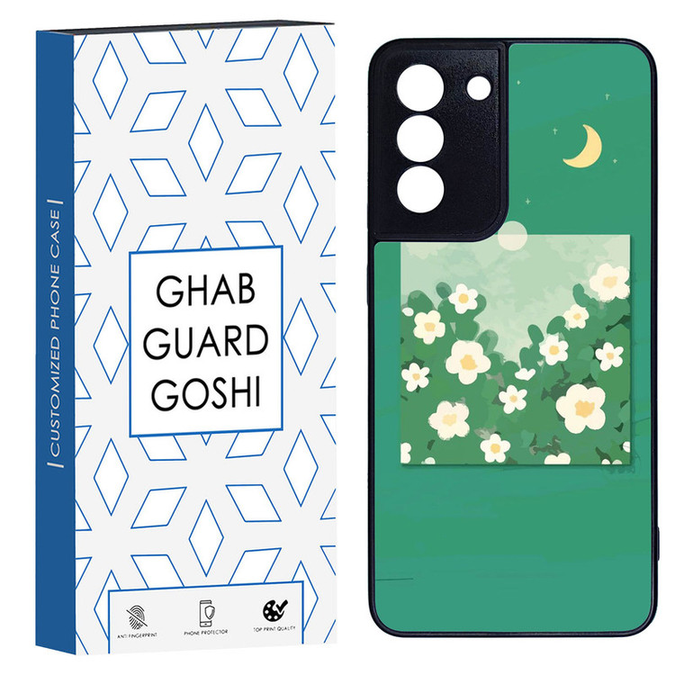 کاور قاب گارد گوشی طرح گل کد TPU-028 مناسب برای گوشی موبایل سامسونگ Galaxy S21 fe