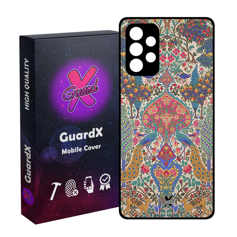 کاور گارد ایکس طرح سنتی مدل Glass10225 مناسب برای گوشی موبایل سامسونگ Galaxy A52s
