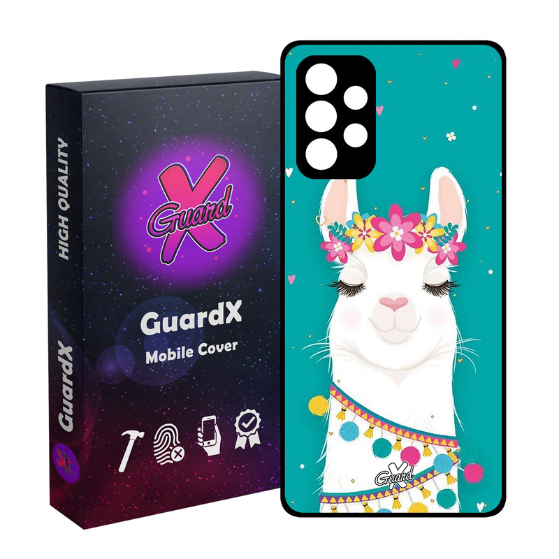 کاور گارد ایکس طرح Llama مدل Glass10017 مناسب برای گوشی موبایل سامسونگ Galaxy A52s