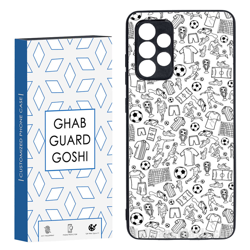 کاور قاب گارد گوشی طرح فوتبال کد TPU-118 مناسب برای گوشی موبایل سامسونگ Galaxy A52