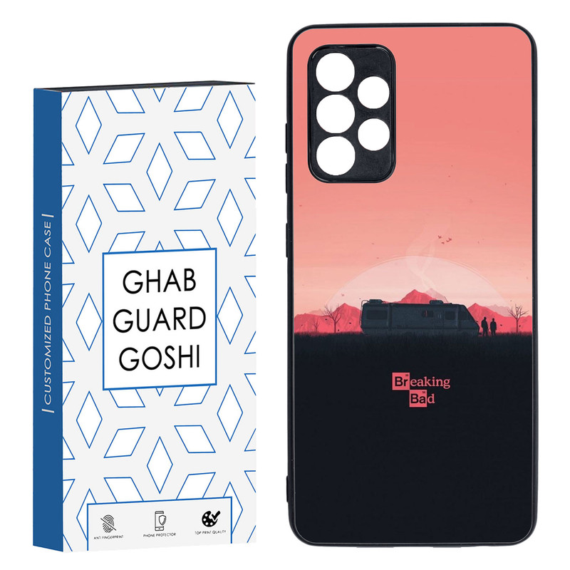 کاور قاب گارد گوشی طرح بریکینگ بد کد TPU-143 مناسب برای گوشی موبایل سامسونگ Galaxy A52