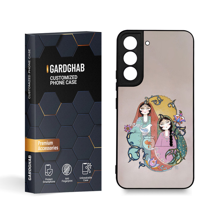 کاور گارد قاب مدل دخترانه مناسب برای گوشی موبایل سامسونگ Galaxy S22 Plus
