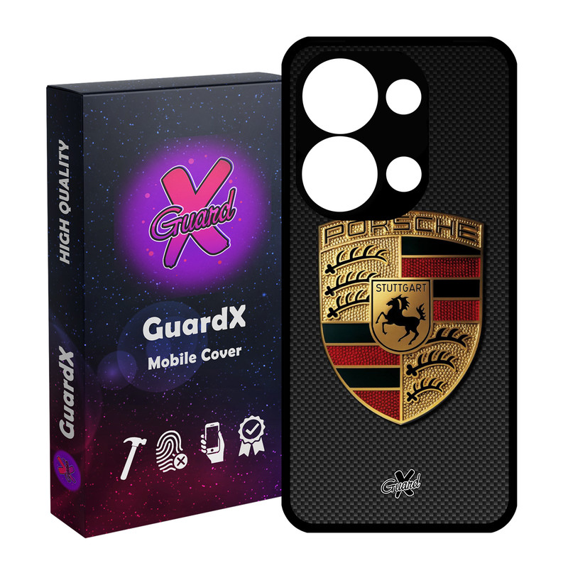 کاور گارد ایکس طرح Porsche مناسب برای گوشی موبایل شیائومی Poco X6 5G / Note 13 Pro 5G