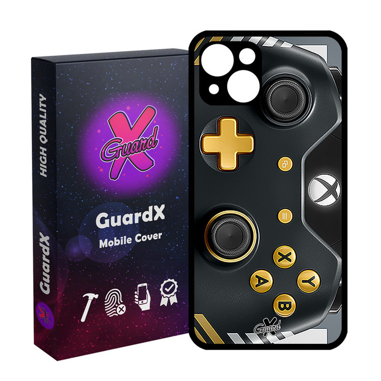 کاور گارد ایکس طرح XBox Conroller مدل Glass10090 مناسب برای گوشی موبایل اپل iPhone 13