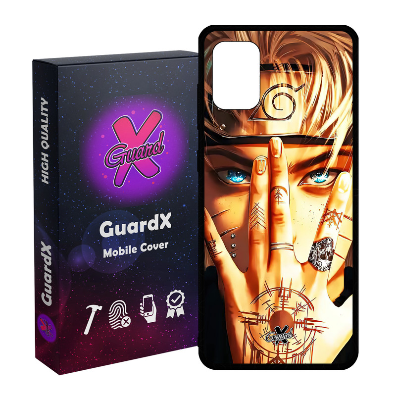 کاور گارد ایکس طرح Naruto Anime مدل Glass10452 مناسب برای گوشی موبایل سامسونگ Galaxy A51 4G