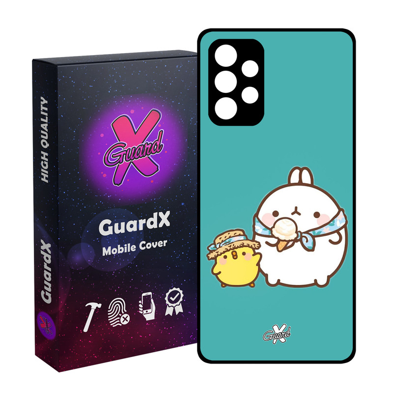 کاور گارد ایکس طرح مولانگ مدل Glass10312 مناسب برای گوشی موبایل سامسونگ Galaxy A53