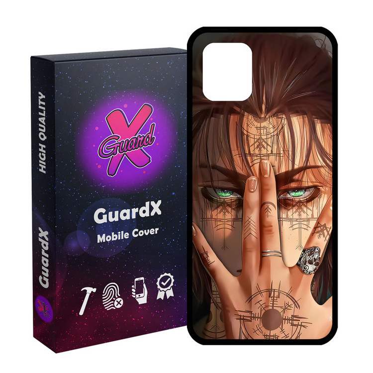 کاور گارد ایکس طرح Eren Anime مدل Glass10449 مناسب برای گوشی موبایل سامسونگ Galaxy Note 10 Lite / A81