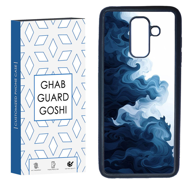 کاور قاب گارد گوشی طرح آبرنگی کد TPU-174 مناسب برای گوشی موبایل سامسونگ Galaxy A6 Plus