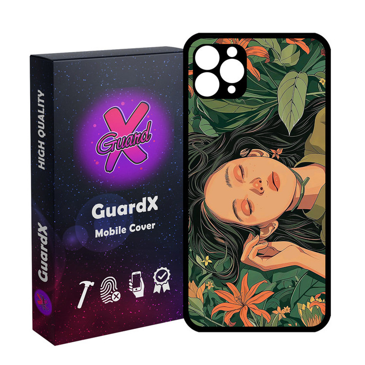 کاور گارد ایکس طرح دختر مدل Glass10789 مناسب برای گوشی موبایل اپل iPhone 11 Pro Max