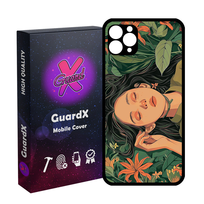 کاور گارد ایکس طرح دختر مدل Glass10789 مناسب برای گوشی موبایل اپل iPhone 11 Pro Max
