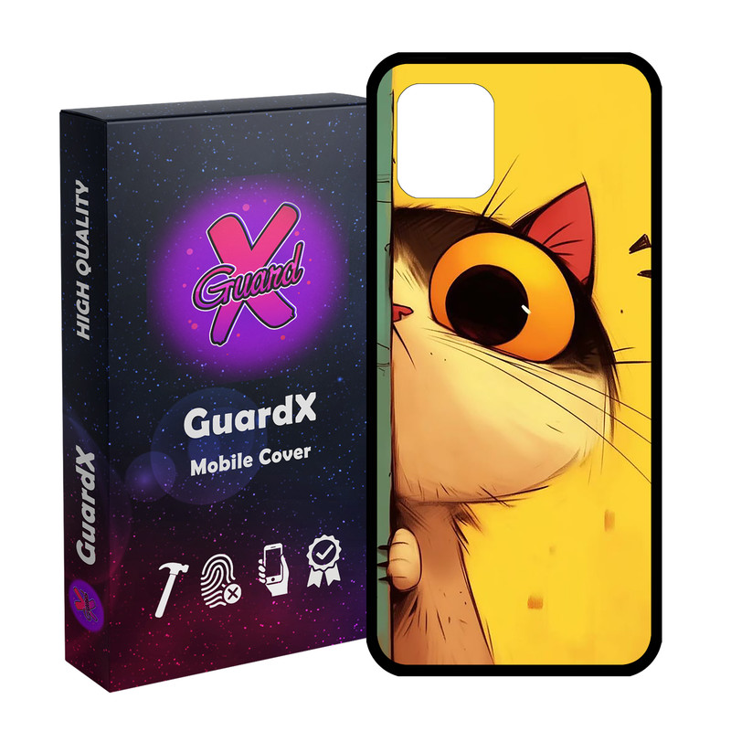 کاور گارد ایکس طرح Cat مدل Glass10781 مناسب برای گوشی موبایل سامسونگ Galaxy Note 10 Lite / A81