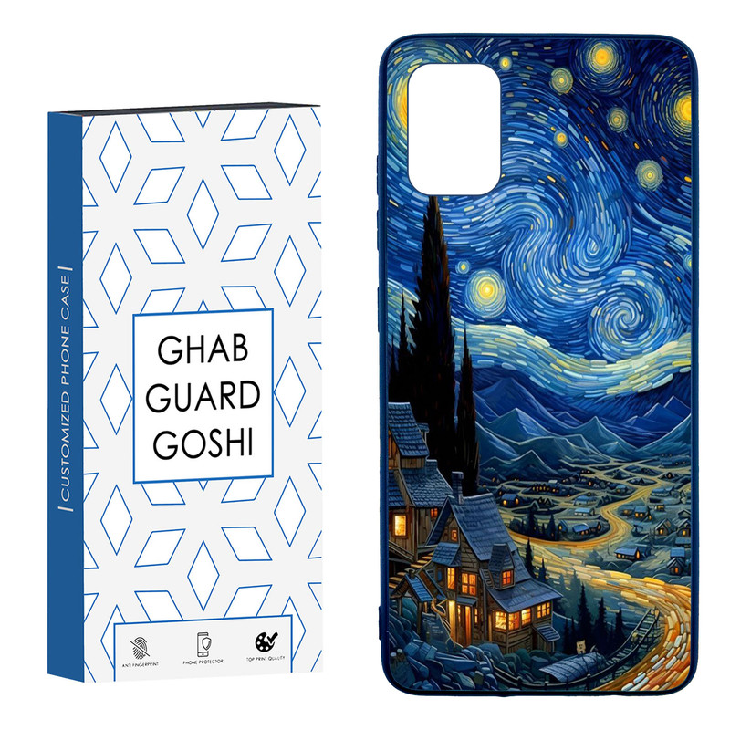 کاور قاب گارد گوشی طرح ونگوگ کد TPU-069 مناسب برای گوشی موبایل سامسونگ Galaxy A51
