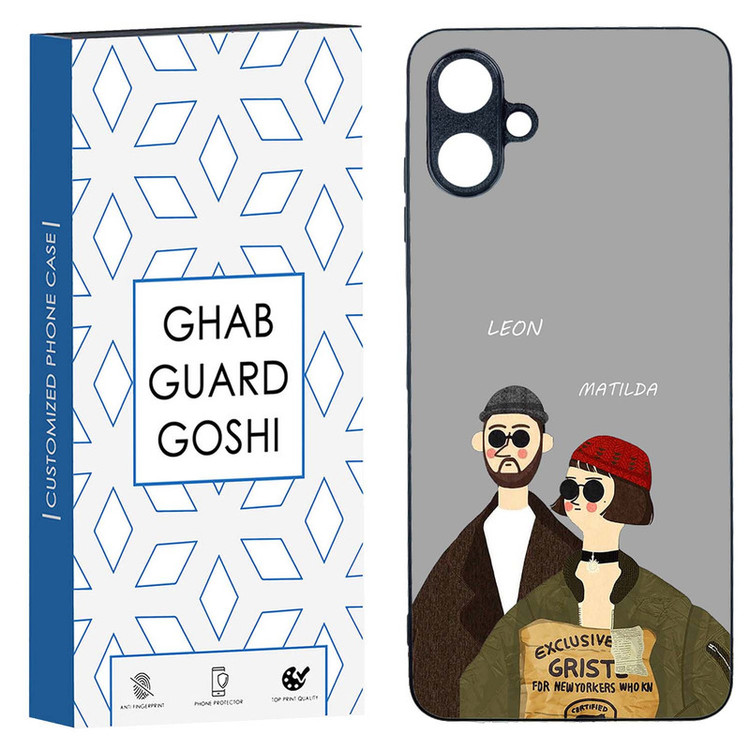 کاور قاب گارد گوشی طرح لئون و ماتیلدا کد TPU-095 مناسب برای گوشی موبایل سامسونگ Galaxy A06