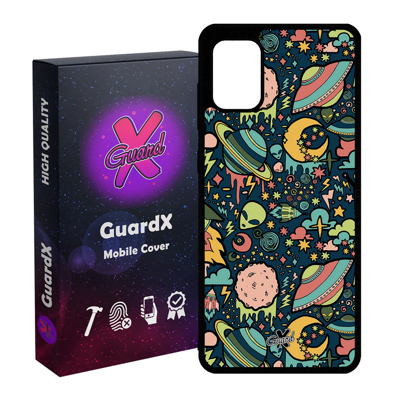 کاور گارد ایکس طرح Galaxy مدل Glass10191 مناسب برای گوشی موبایل سامسونگ Galaxy A31