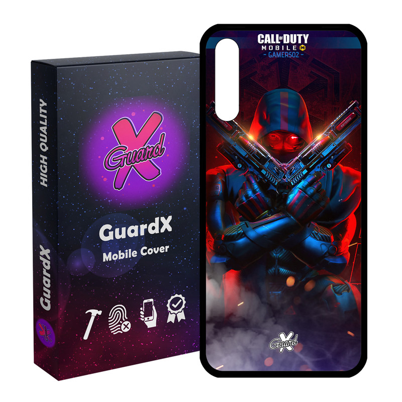 کاور گارد ایکس طرح Call Of Duty مدل Glass10388 مناسب برای گوشی موبایل سامسونگ Galaxy A30s / A50 / A50s