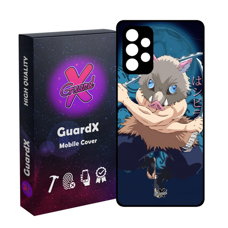 کاور گارد ایکس طرح شیطان کش انیمه مدل Glass10560 مناسب برای گوشی موبایل سامسونگ Galaxy A33 5G